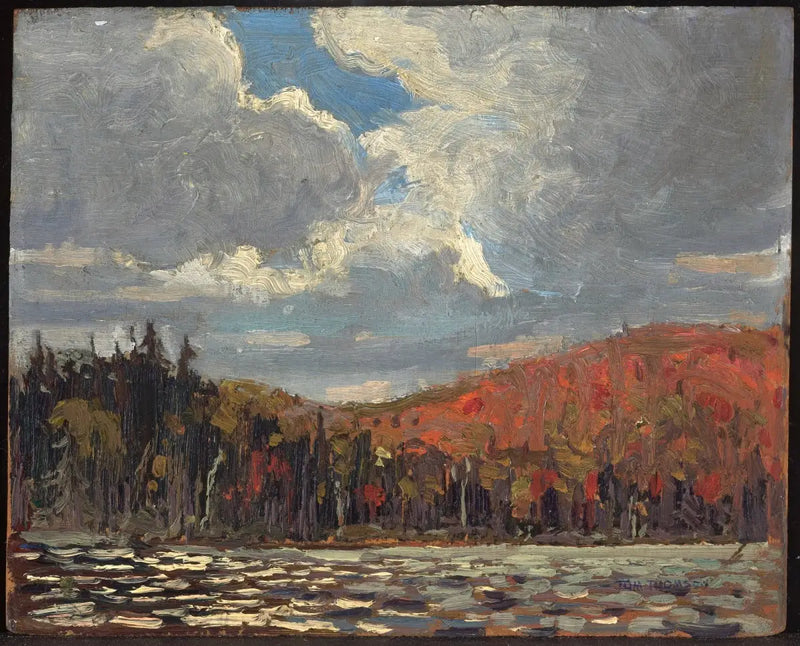 Coteau, sjö Smoke - Tom Thomson