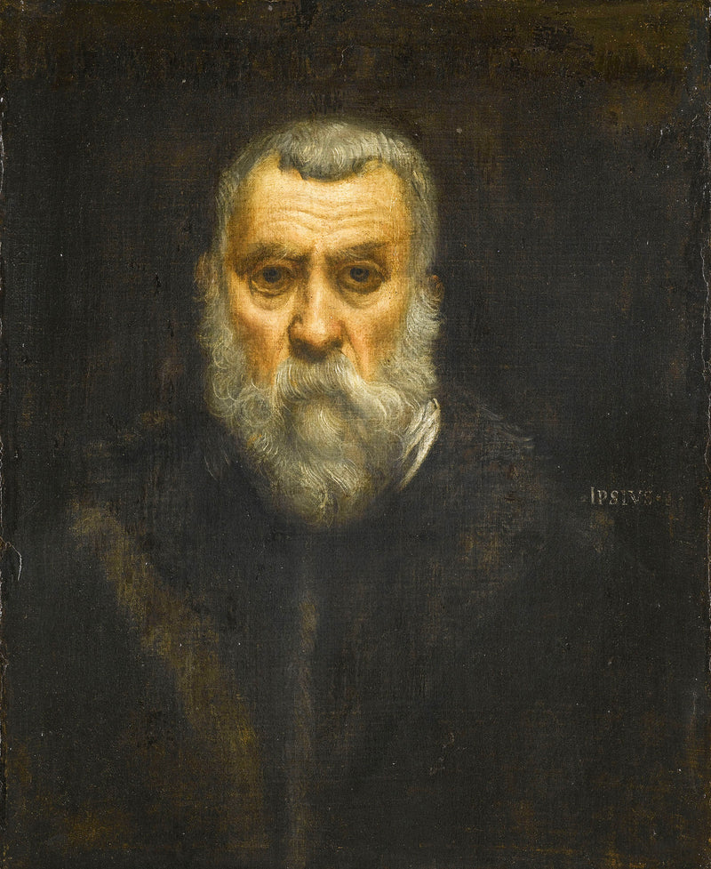 Självporträtt - Jacopo Tintoretto