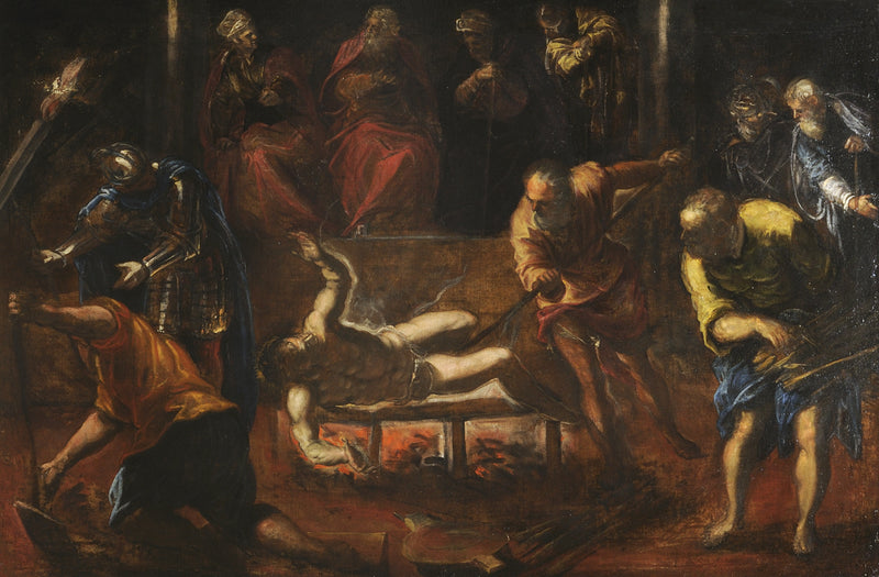 Saint Laurent martyr - Jacopo Tintoretto