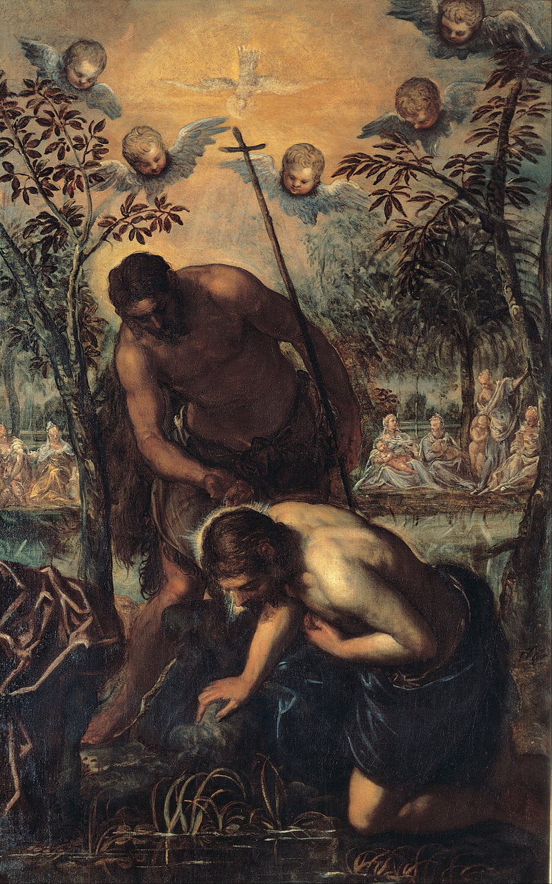 Dopet av Kristus - Jacopo Tintoretto