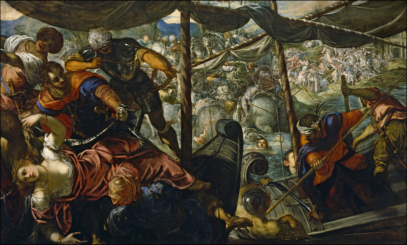 Hélène's borttagning - Jacopo Tintoretto