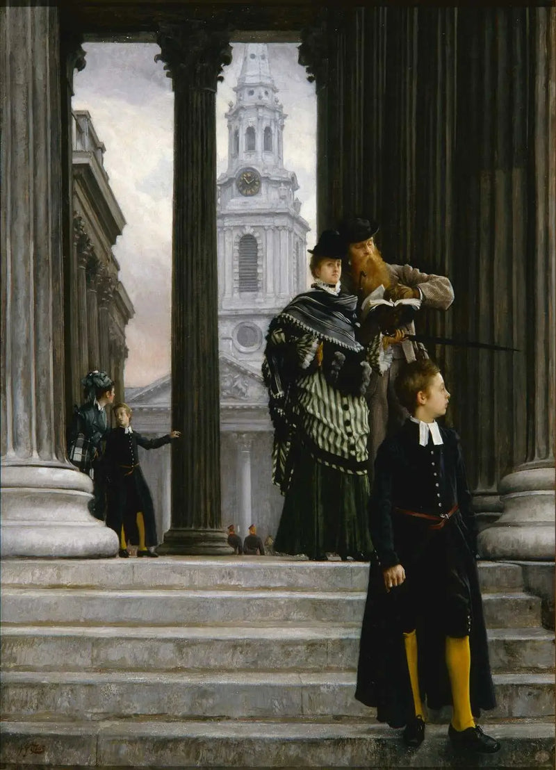 En besök i London - James Tissot