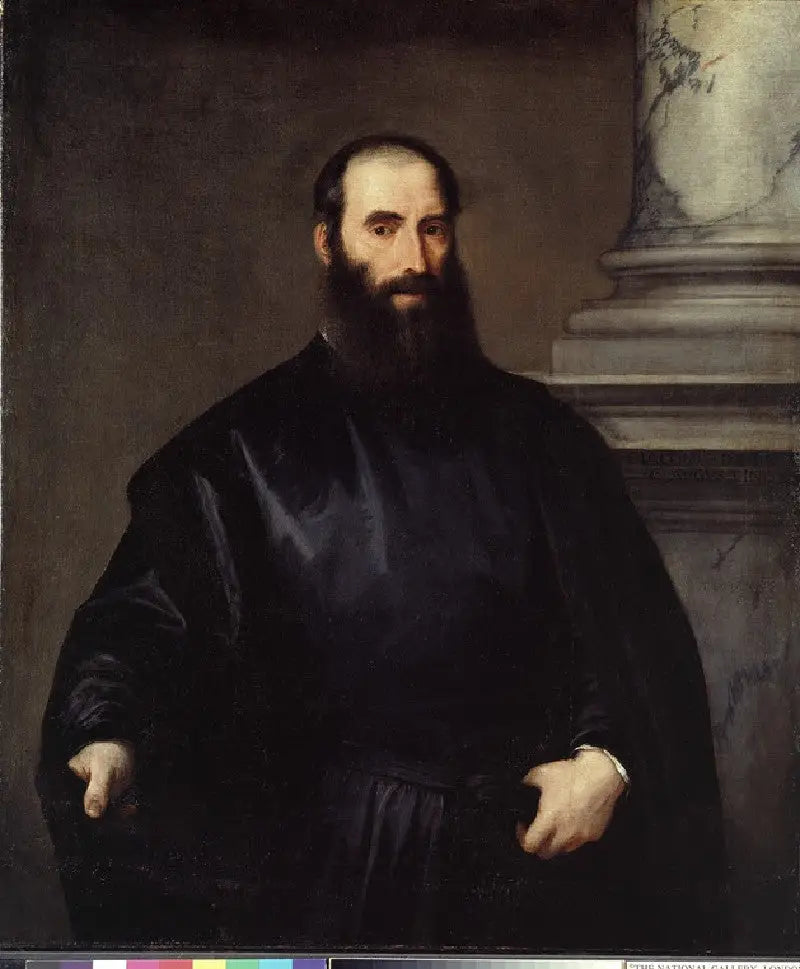 Porträtt av Giacomo Doria - Titian
