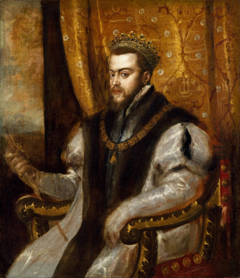 Kung Filip II av Spanien - Titian