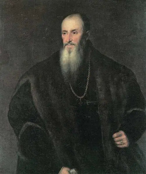 Porträtt av Nicolas Perrenot de Granvelle - Titian