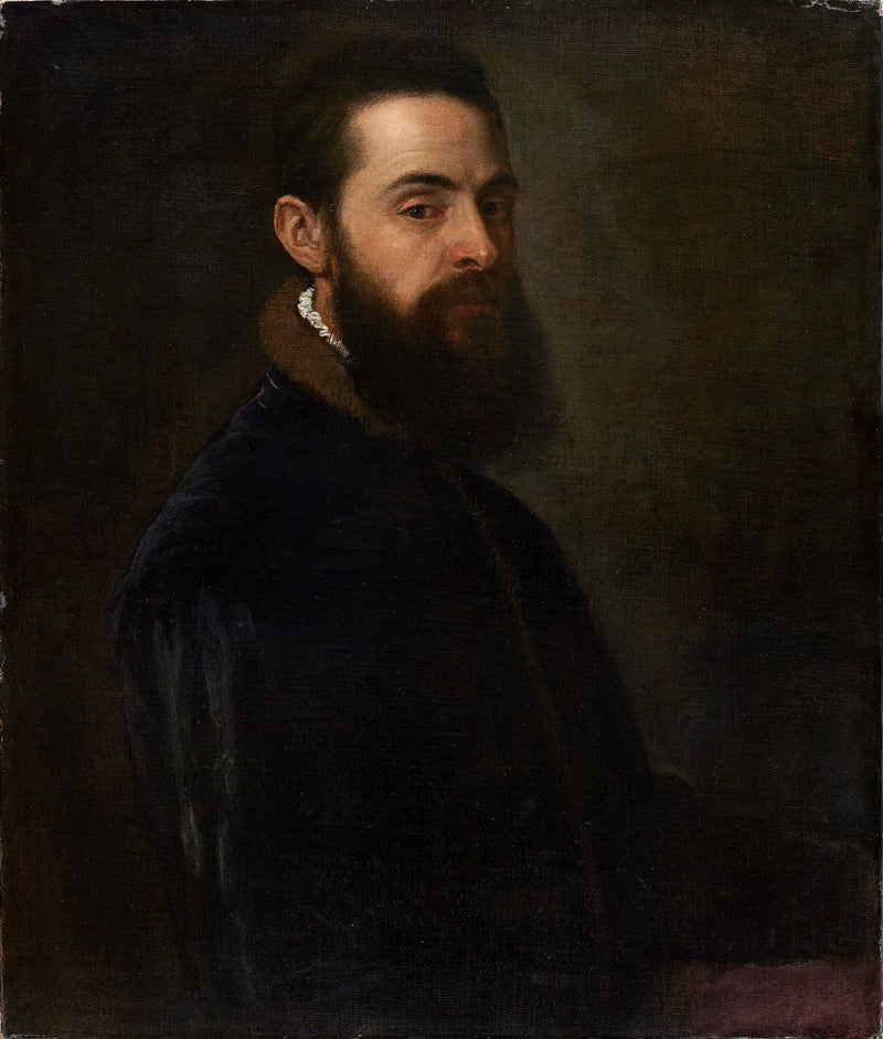 Porträtt av Antonio Anselmi - Titian