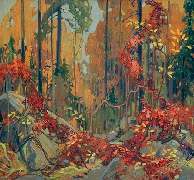 Höstgirlang - Tom Thomson