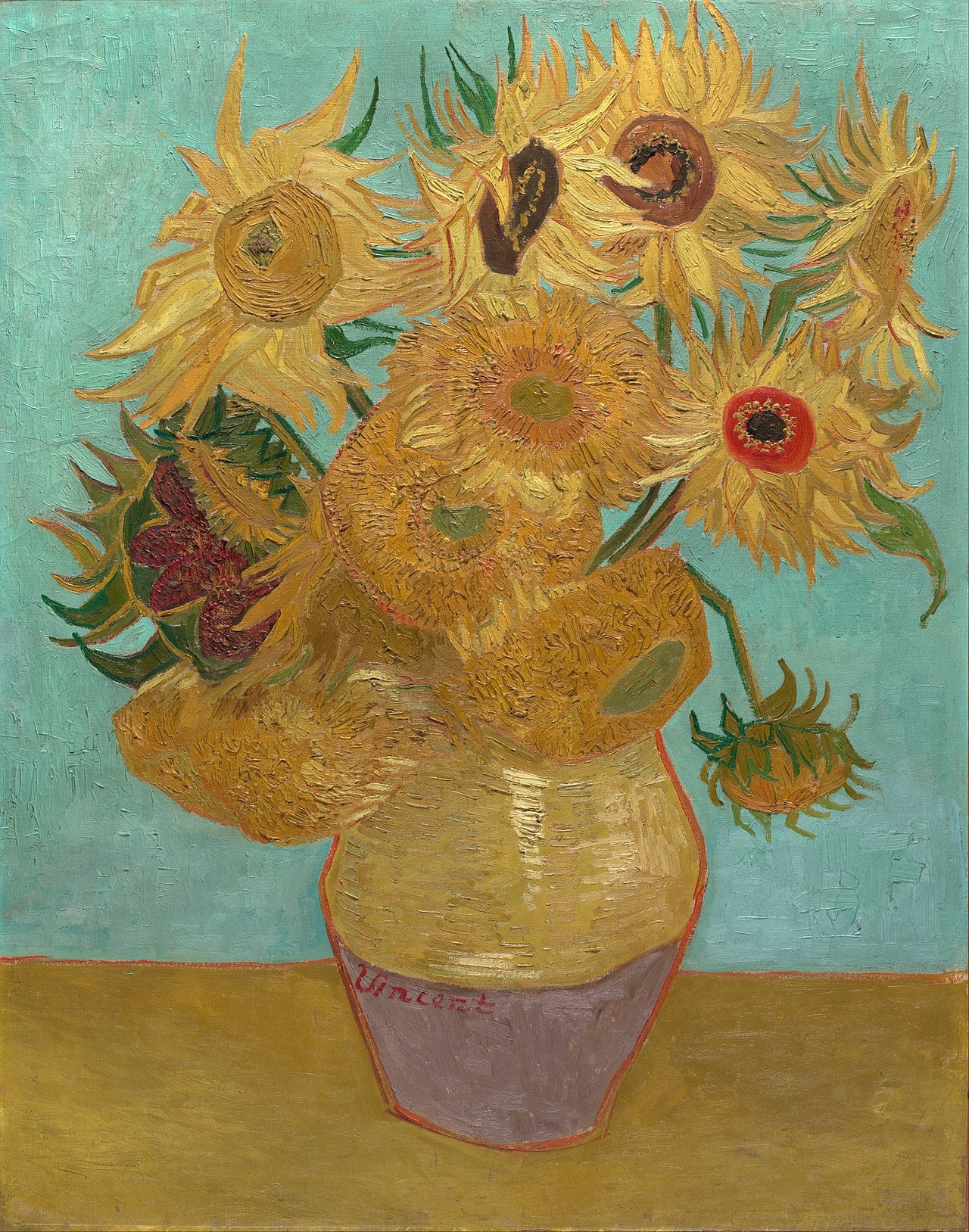 Solrosor - Vincent van Gogh