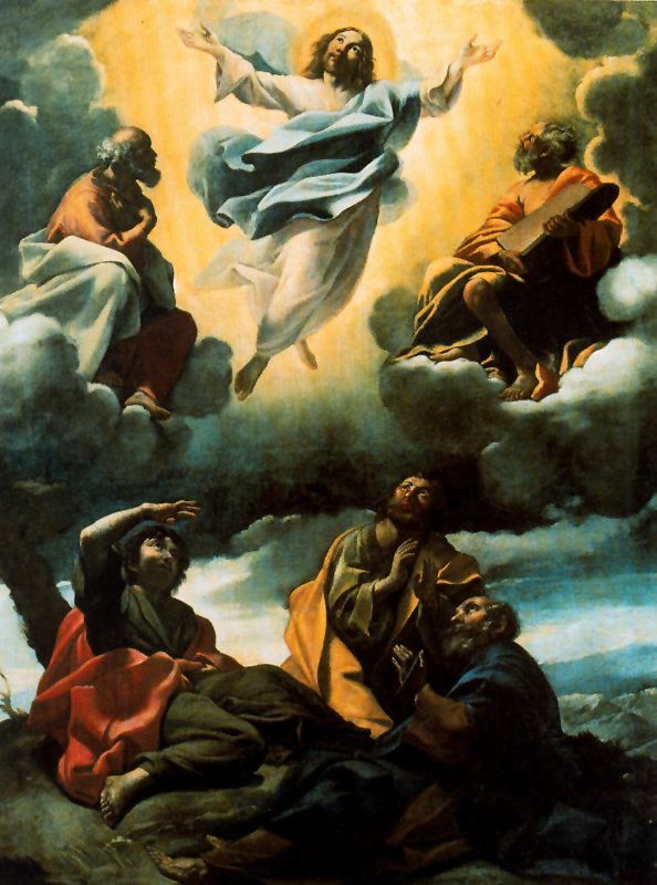 Transfigurationen av Kristus - Giovanni Lanfranco
