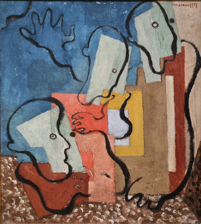 Trois personnages - Louis Marcoussis