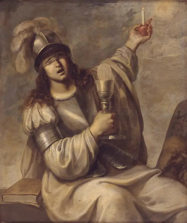Troen. Allegorisk kvinnoskulptur - Guido Reni