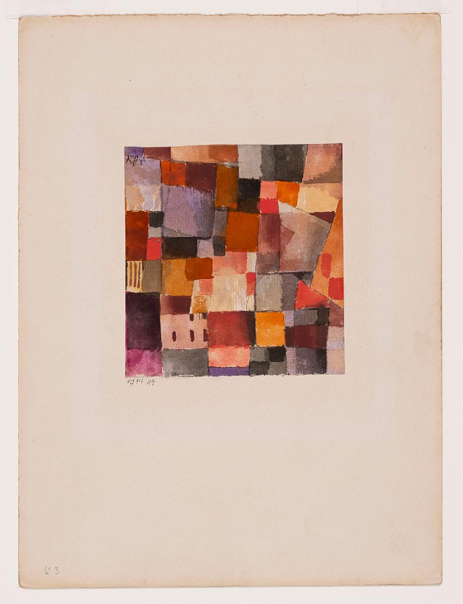 Sans titre (1914) — Paul Klee