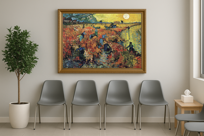🖼️ Den röda vinrankan – Vincent van Gogh (1888)