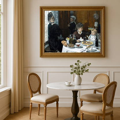 🍽️ Lunchen – Claude Monet (1868–1869)