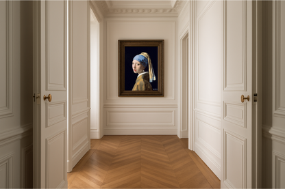 Piga med pärlörhänge - Johannes Vermeer