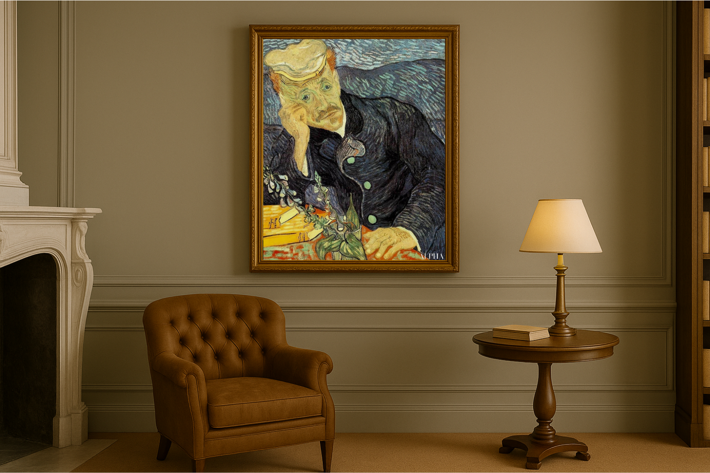 🖼️ Porträtt av doktor Gachet – Vincent van Gogh (1890)