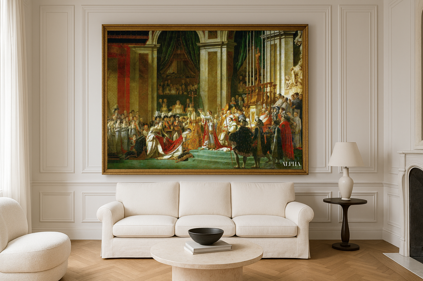 Napoleonkröningen - Jacques-Louis David