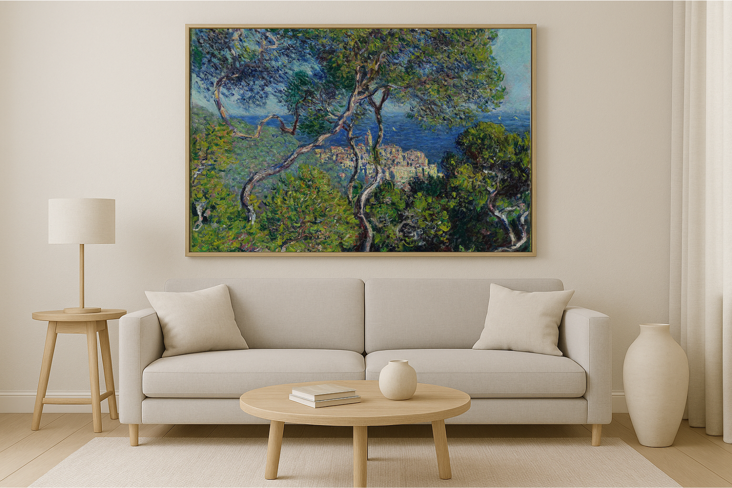 🌴 Villorna i Bordighera – Claude Monet (1884)
