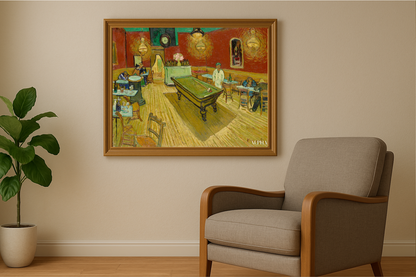 🖼️ Nattkaféet – Vincent van Gogh (1888)