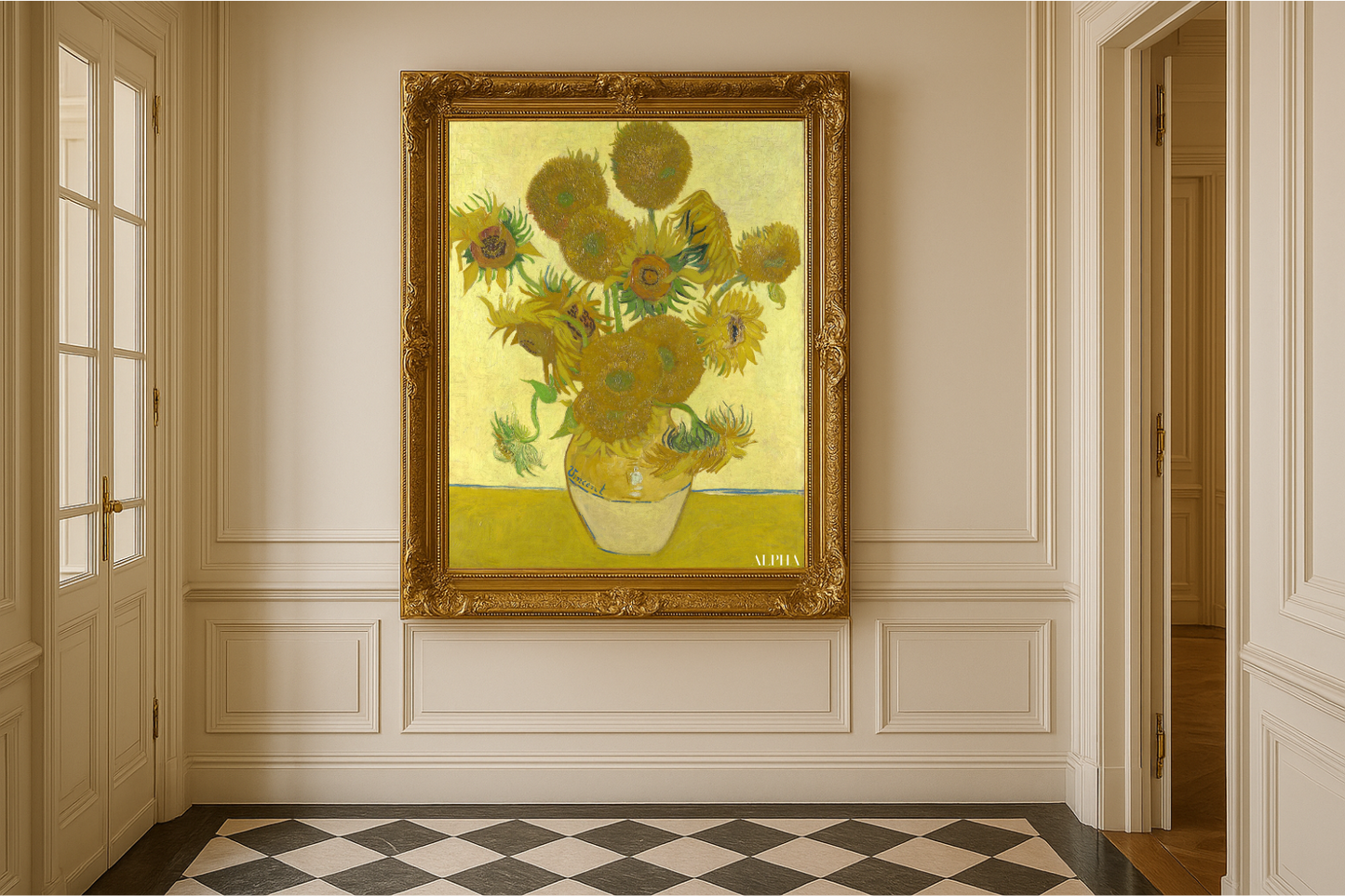 🌻 Vas med femton solrosor – Vincent van Gogh (1888)