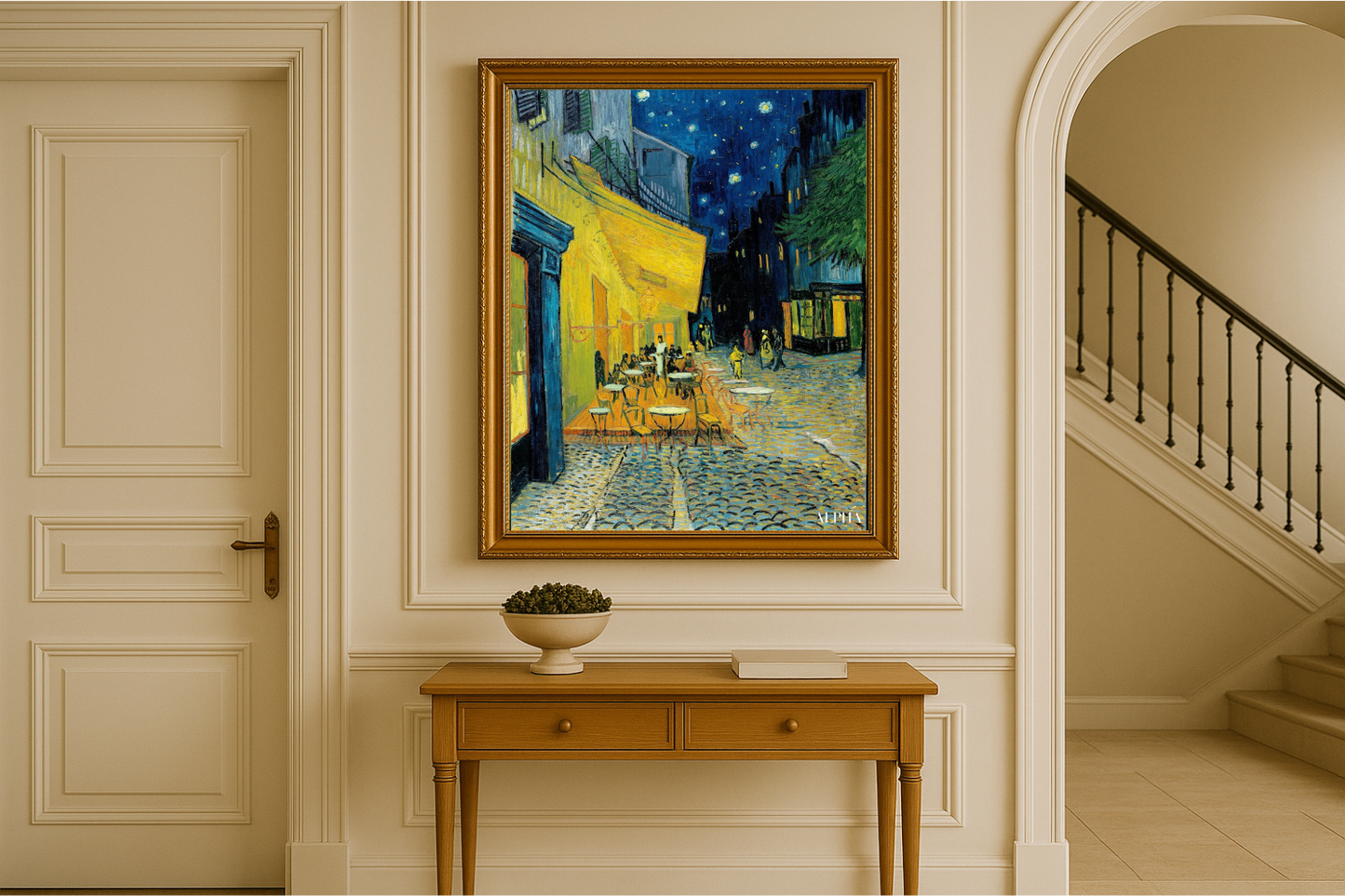 🖼️ Terrassen på kaféet på kvällen – Vincent van Gogh (1888)