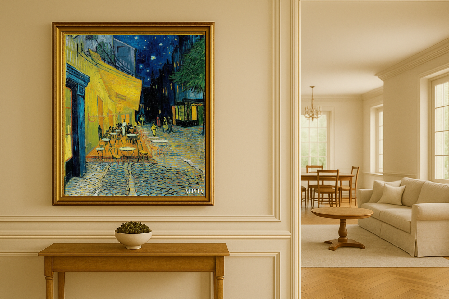 🖼️ Terrassen på kaféet på kvällen – Vincent van Gogh (1888)