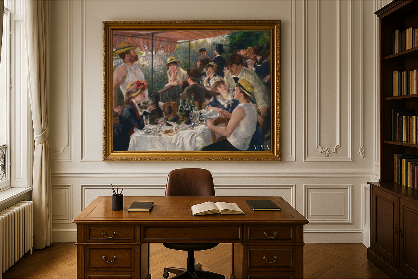 "Kanotörernas lunch - Pierre-Auguste Renoir"