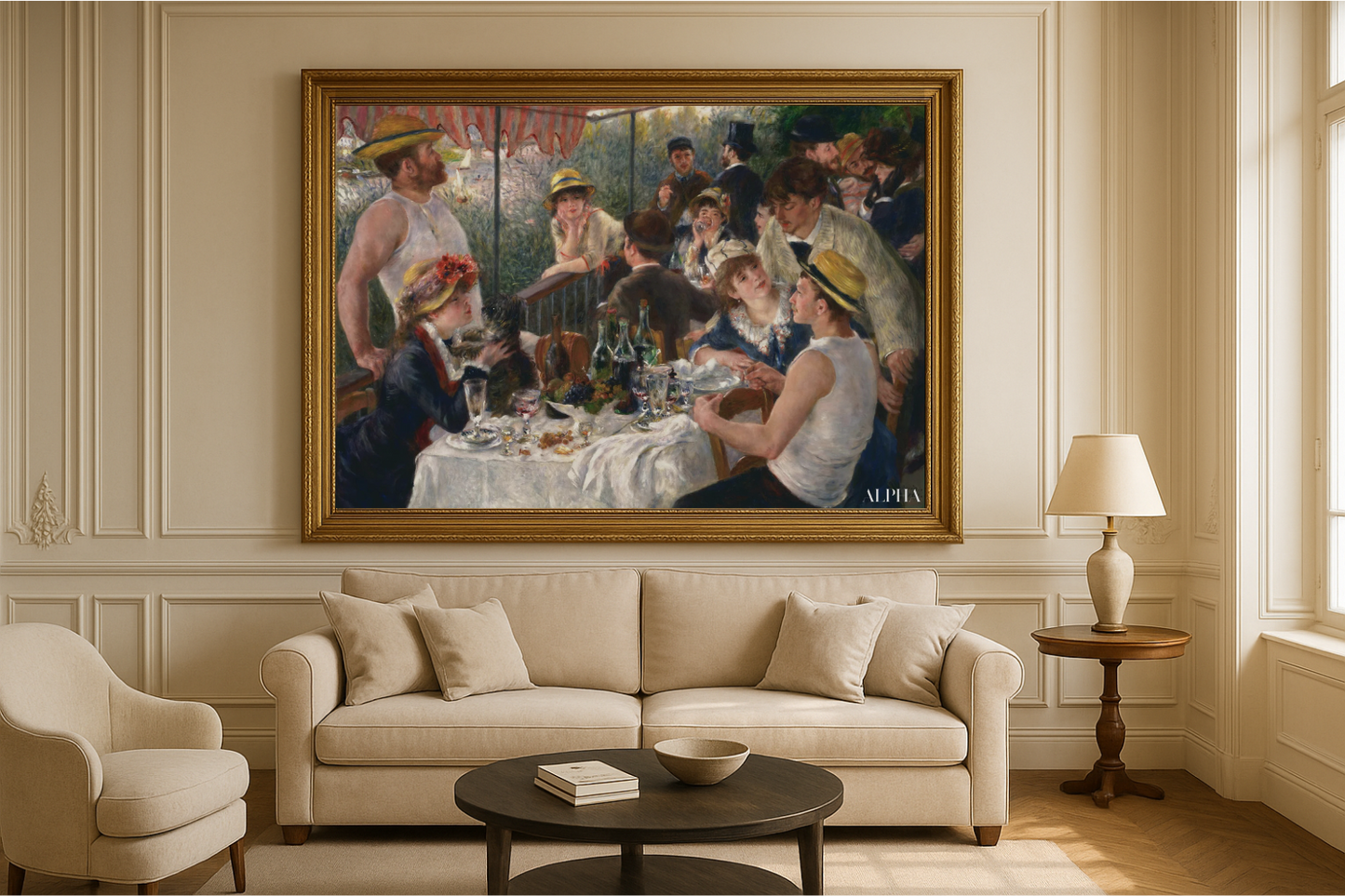 "Kanotörernas lunch - Pierre-Auguste Renoir"
