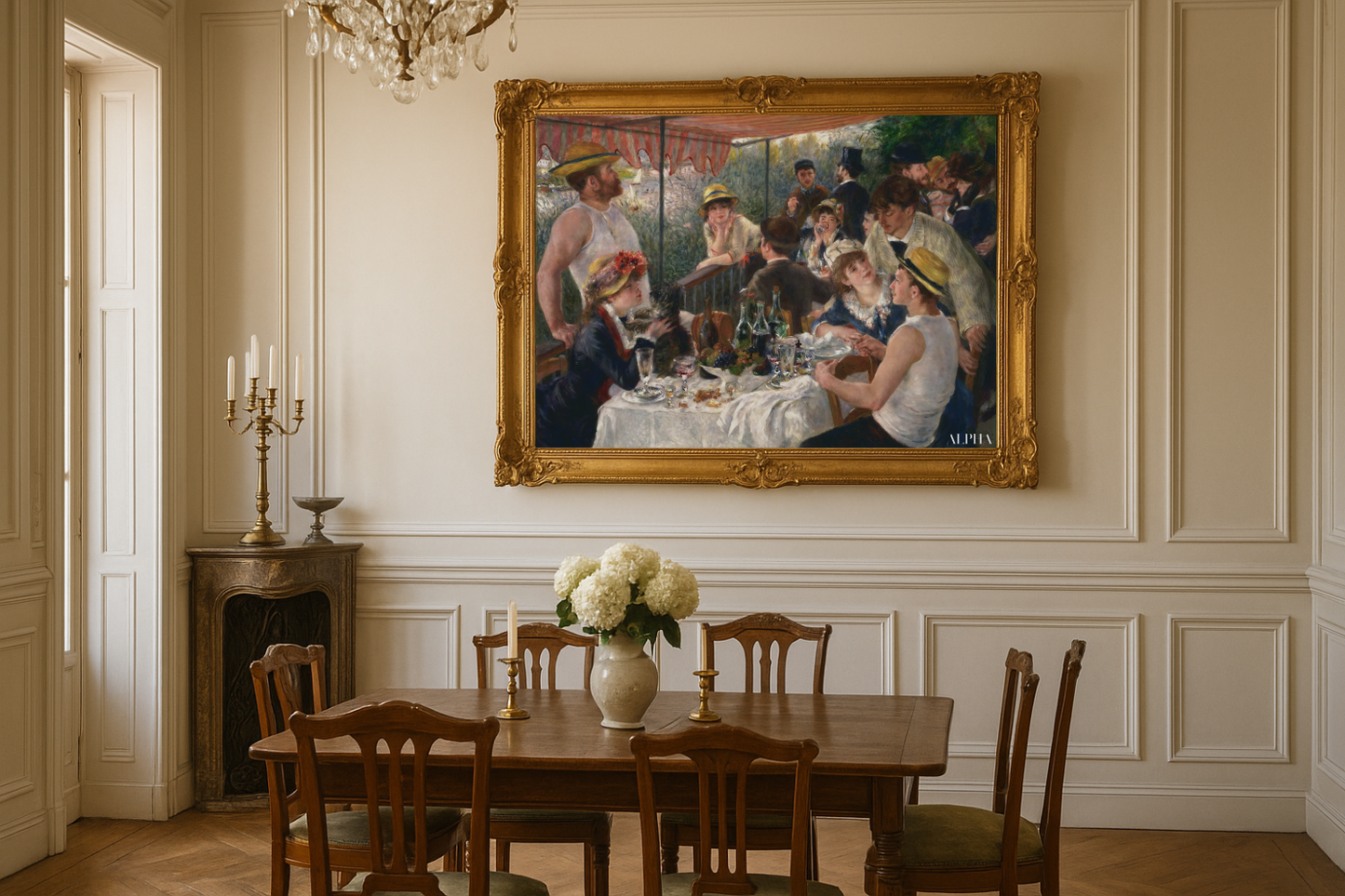 "Kanotörernas lunch - Pierre-Auguste Renoir"