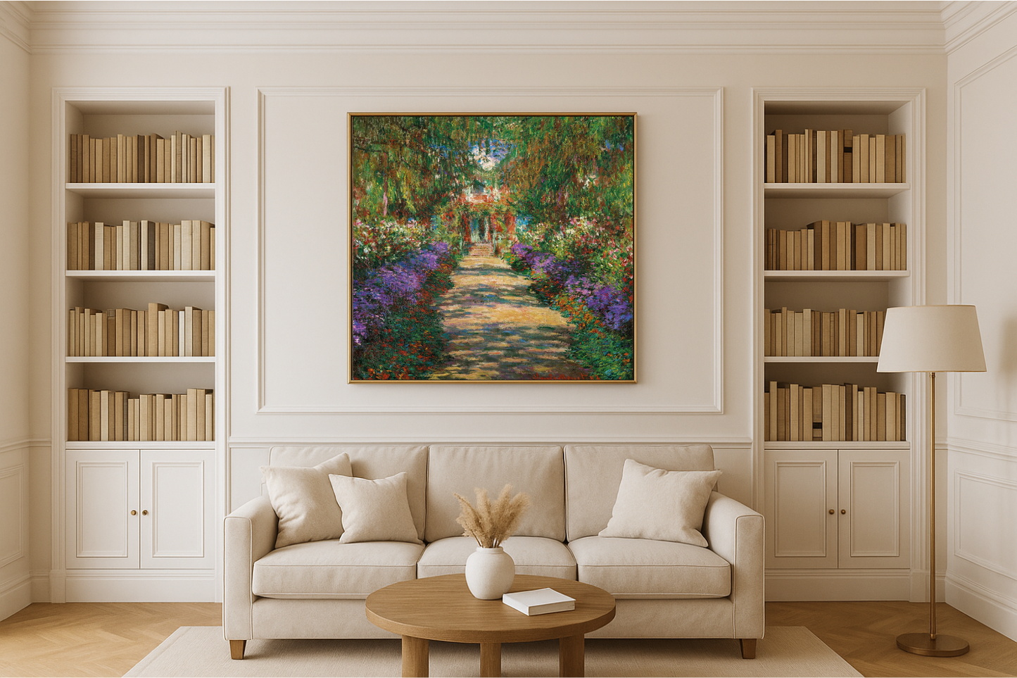 🎨 L’Avenue de Giverny – Claude Monet, omkring 1902