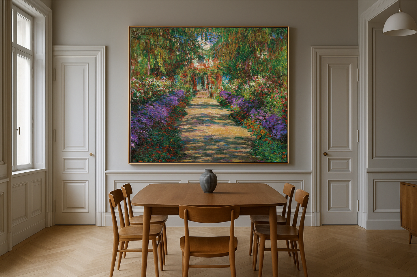 🎨 L’Avenue de Giverny – Claude Monet, omkring 1902