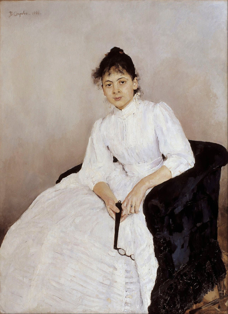 Portrait de Maria F. Jakuntjikova - Valentin Serov