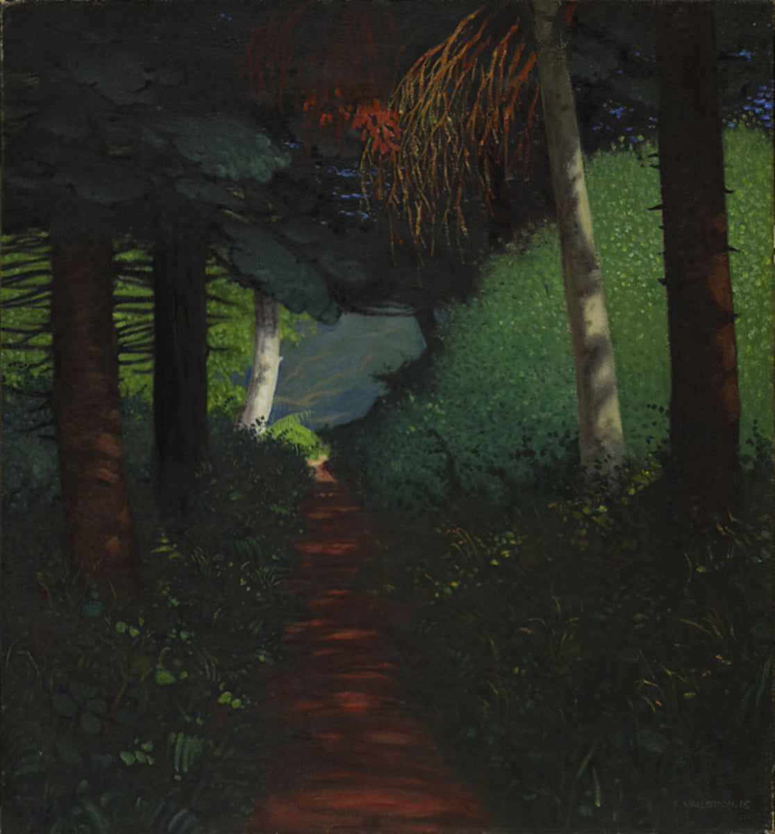 Sous-bois - Félix Vallotton