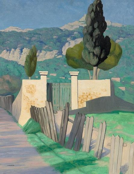 Route de Sainte-Anne et le Faron - Félix Vallotton