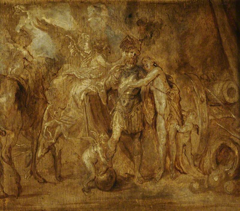 Mars part en guerre - Antoine van Dyck