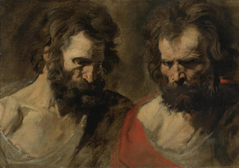 Två huvuden - Antoine van Dyck
