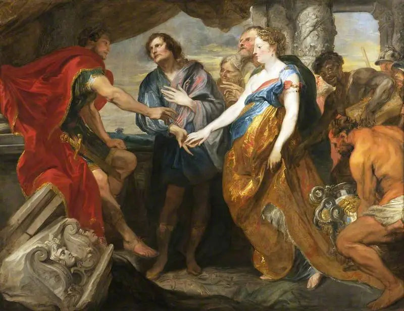 Scipios självkontroll - Antoine van Dyck