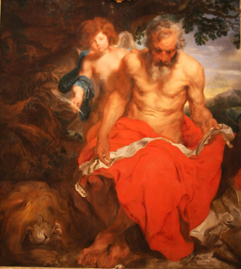 Sankt Jerome - Antoine van Dyck