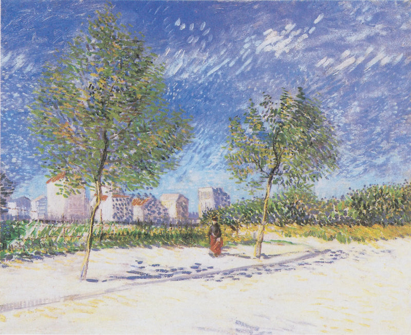 I utkanten av Paris, nära Montmartre - Vincent van Gogh