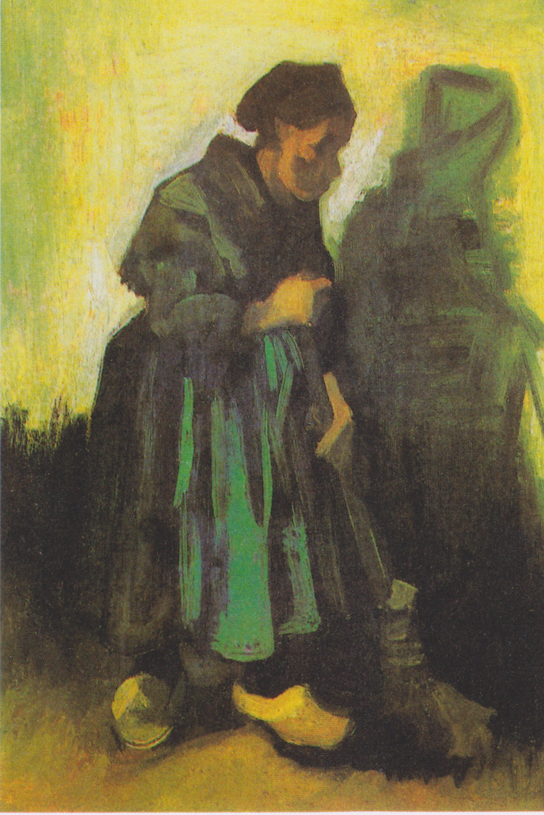 Kvinna med en kvast - Vincent van Gogh