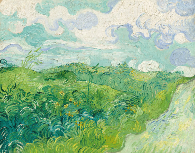 Gröna vetefält, Auvers - Vincent van Gogh