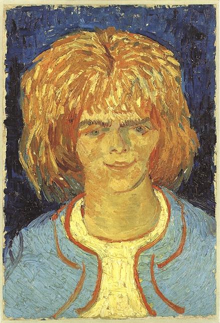Reproduction du tableau « Tête de fille - Vincent van Gogh » par Alpha Reproduction en peinture à l’huile