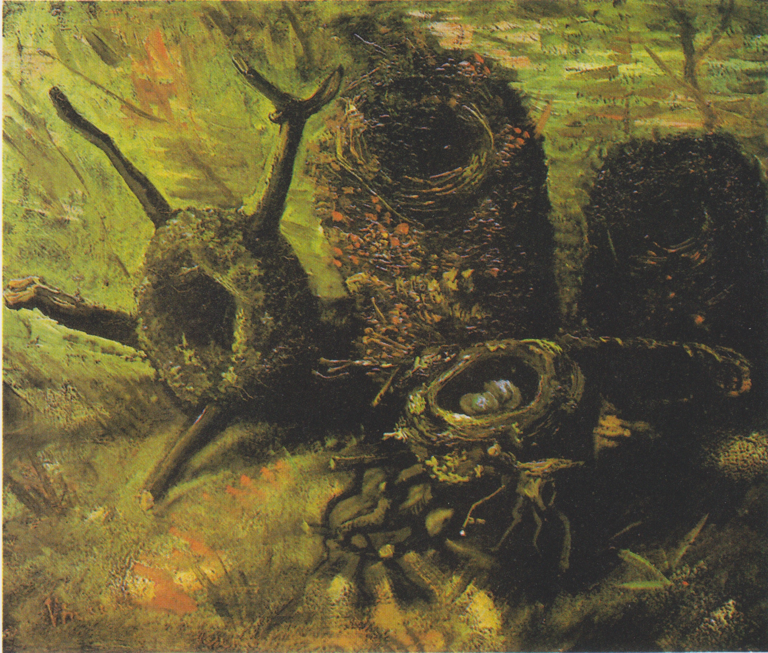 Fågelbon - Vincent van Gogh