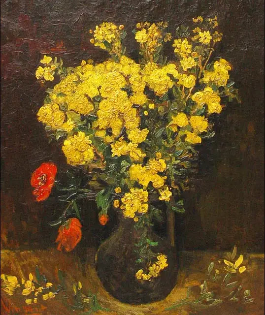 Vallmoblommor - Vincent van Gogh