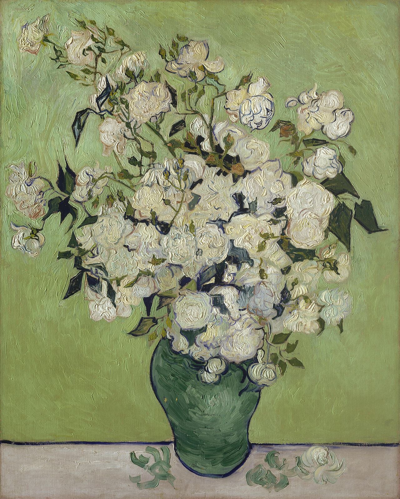 Vas med rosor - Vincent van Gogh