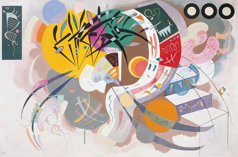 Dominant kurva - Vassily Kandinsky
