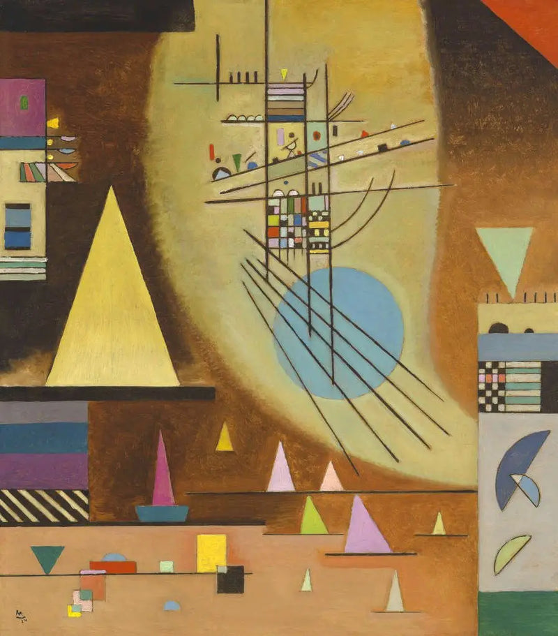 Tysta fall - Vassily Kandinsky