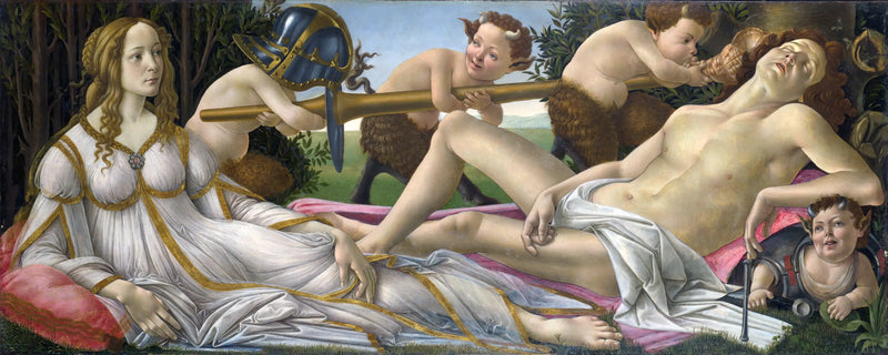 Venus och Mars - Sandro Botticelli