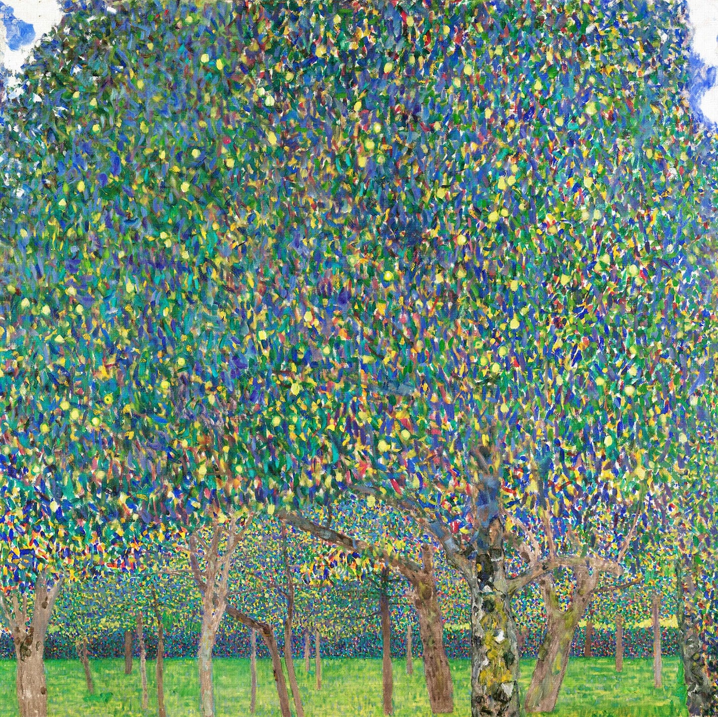 🌳 Fruktträdgårdar – Gustav Klimt (cirka 1905)