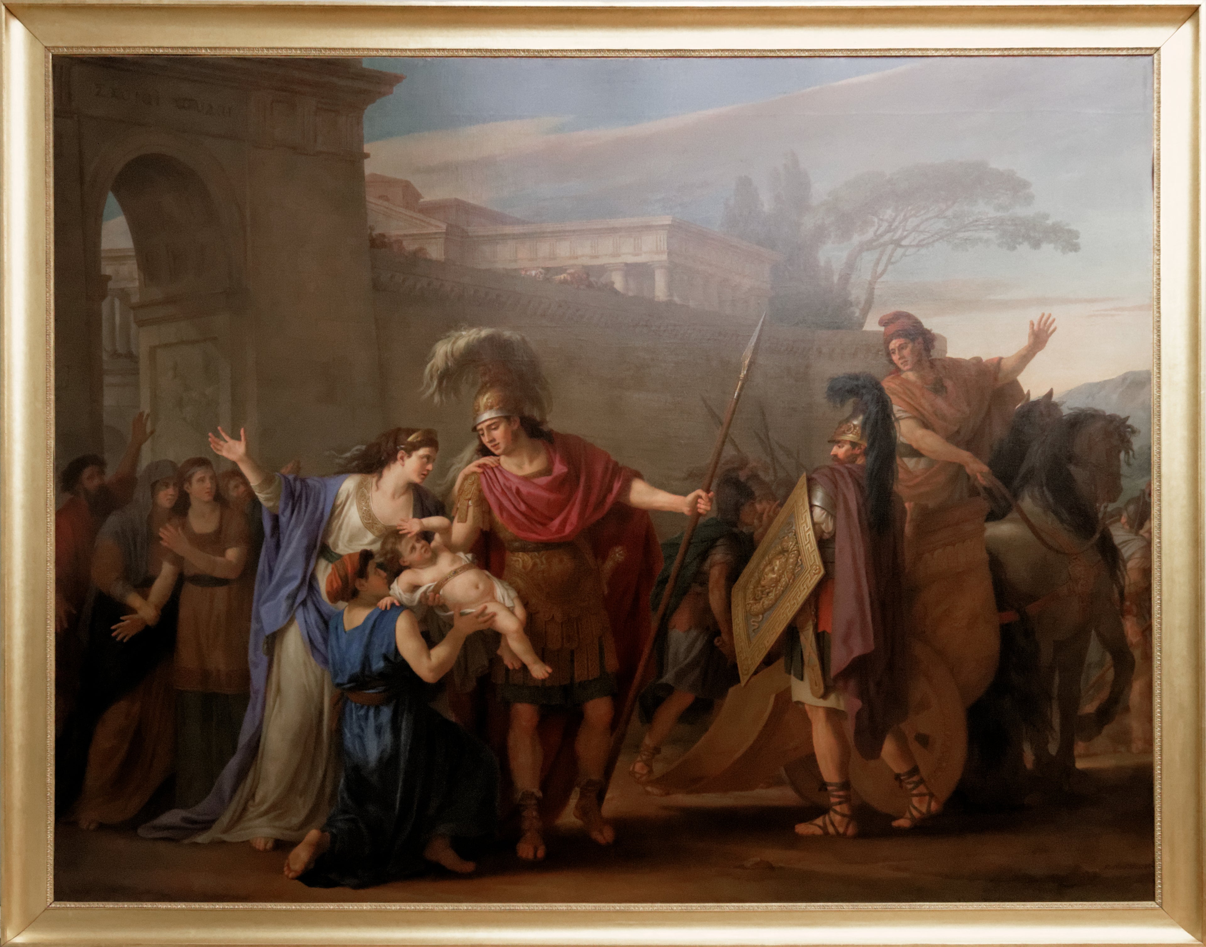 Les adieux d'Hector et d'Andromaque - Joseph-Marie Vien